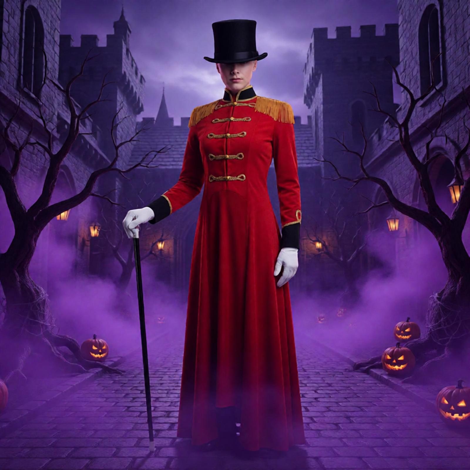 Jackets - Women Medieval Circus Ringmaster Costume Tassel