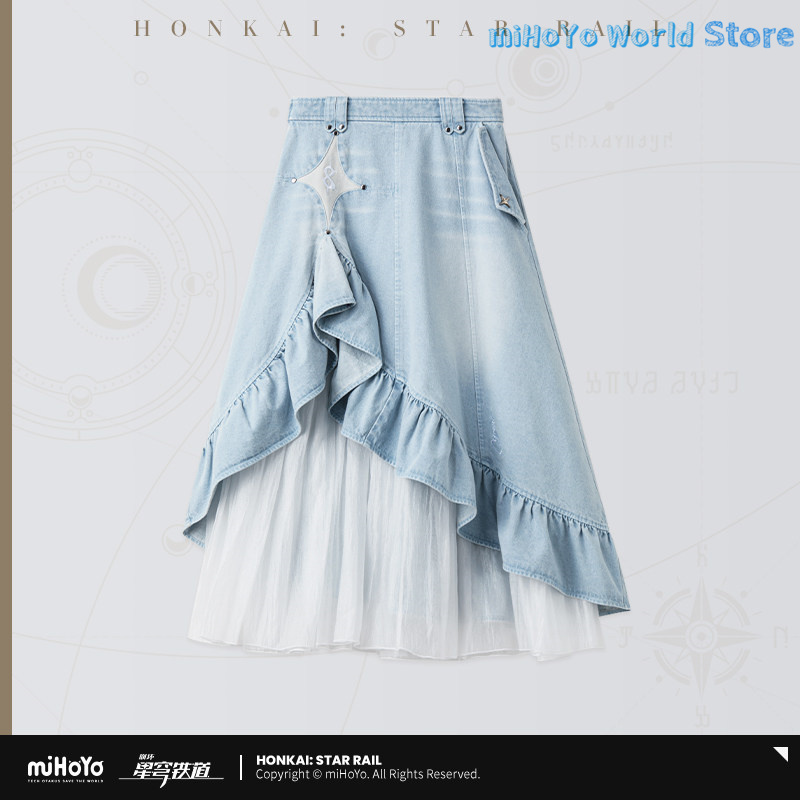 Jeans - Cyrene Skirt Honkai Star Rail Original