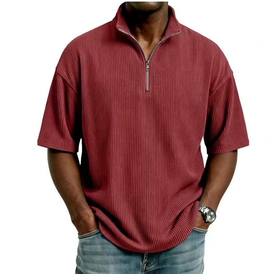 Summer Corduroy Stand-up Colla - Corduroy Button Up Shirt Men recension och pris