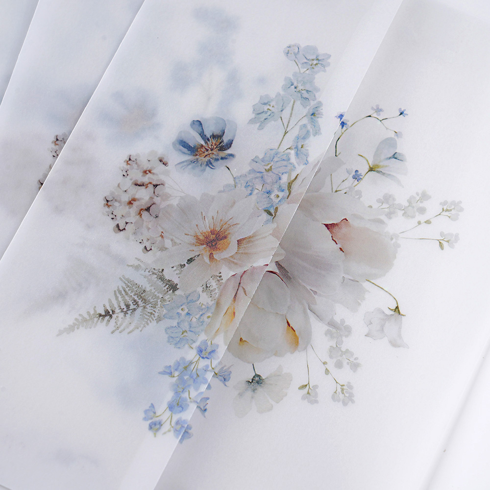20/50pcs Vellum Wraps for Wedd - Jackets recension och pris