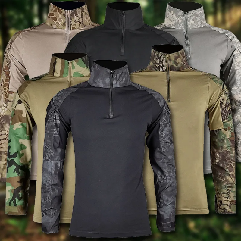 S-4XL Outdoor G2 Camouflage US - Tactical Military Shirt Cargo recension och pris