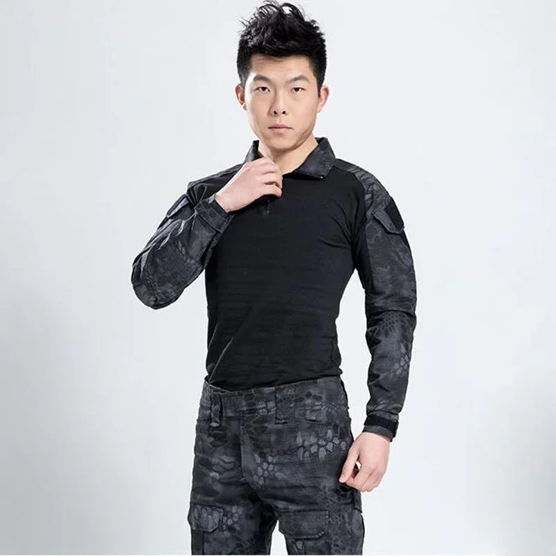 S-4XL Outdoor G2 Camouflage US - Tactical Military Shirt Cargo recension och pris