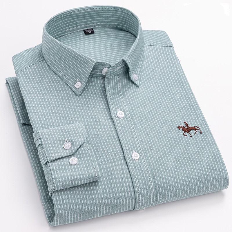 Quality 100% Cotton Oxford Shi - Oxford Cotton Casual Shirt Business recension och pris