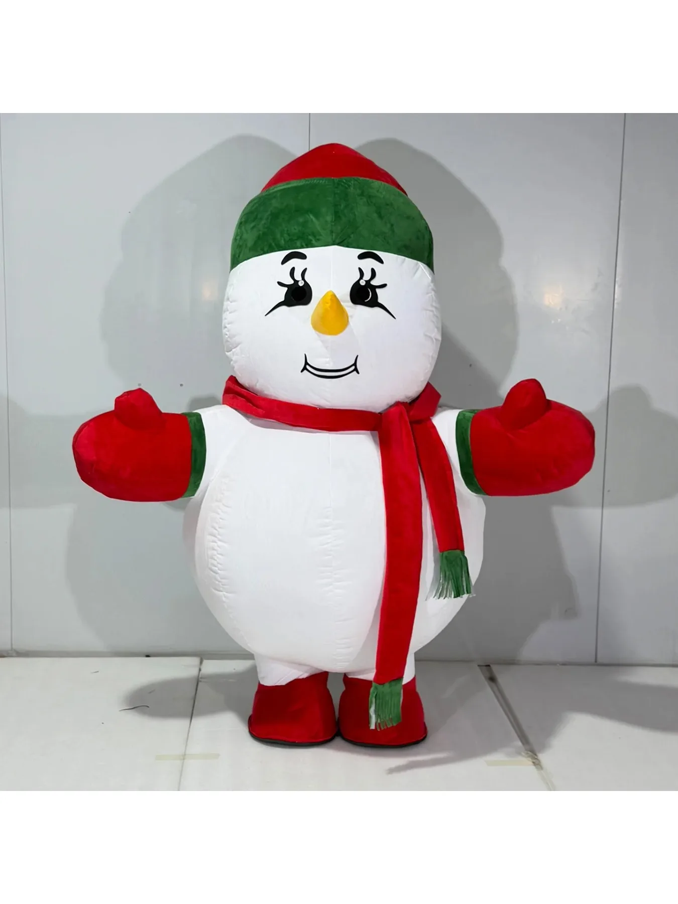 Inflatable Snowman Mascot Cost - Suits recension och pris