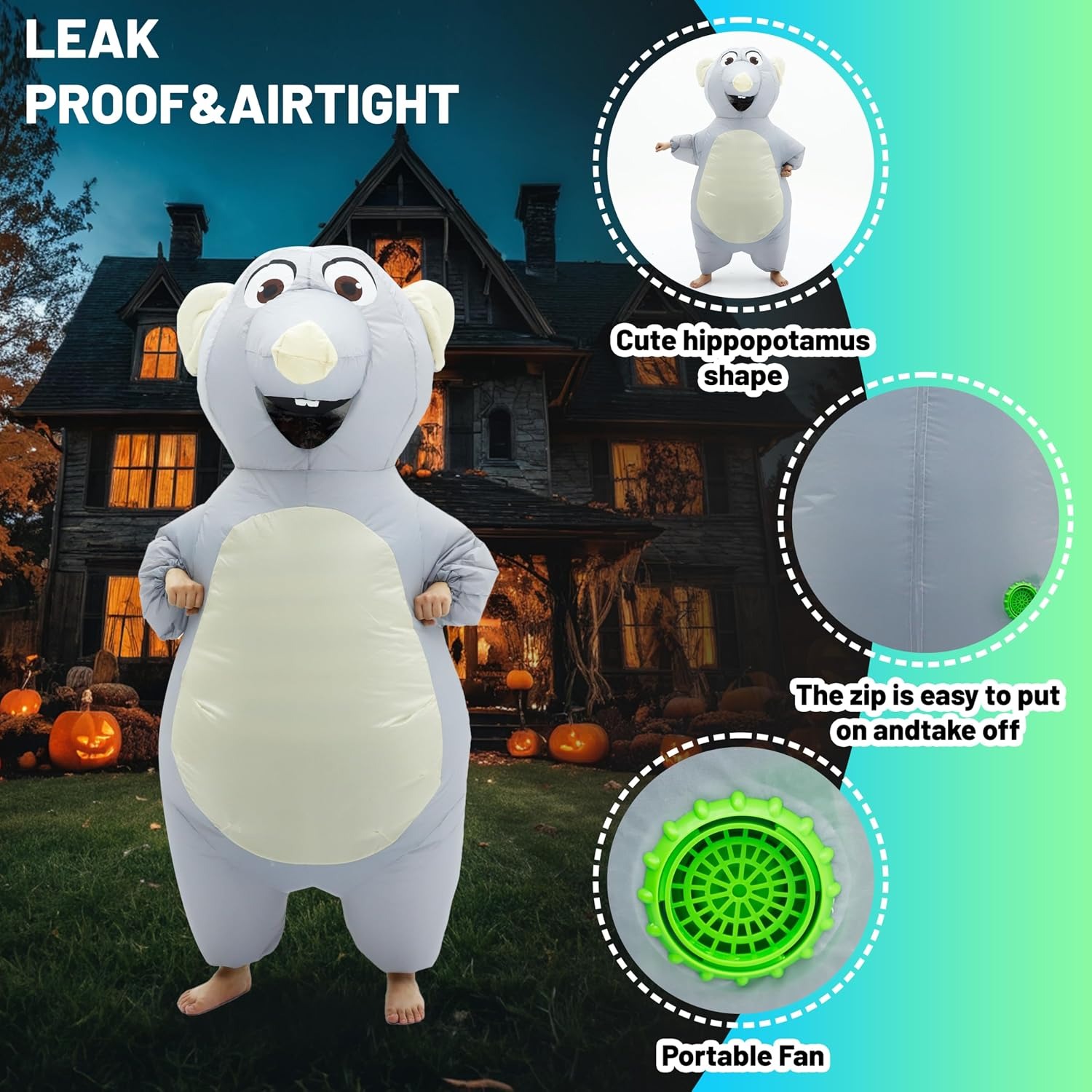 Inflatable Mouse Costume for A - Suits recension och pris