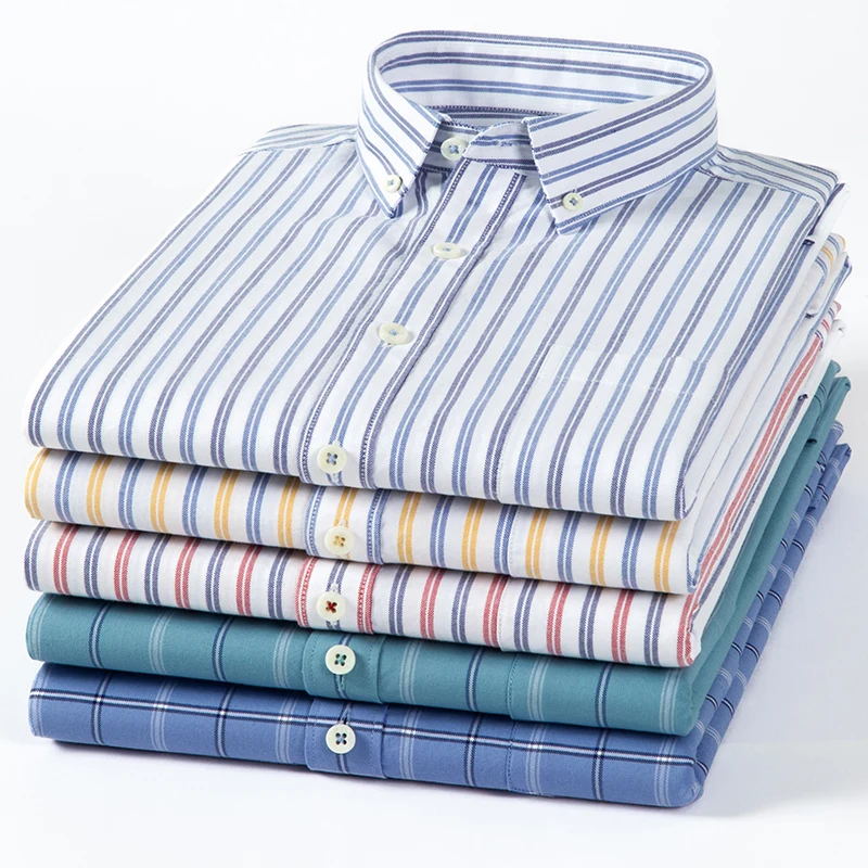 2023 New Pure Cotton Oxford Me - Oxford Cotton Casual Shirt Business recension och pris